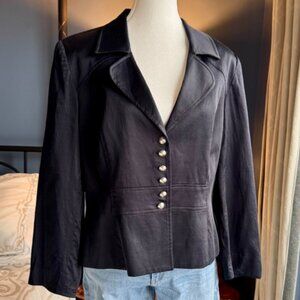 Vintage Louben  Black Blazer